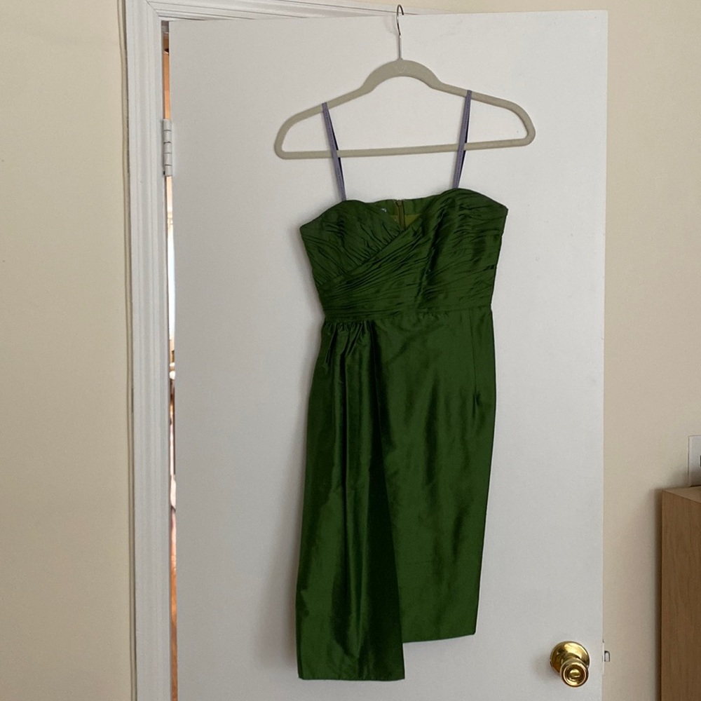 Vintage LL Vera Wang satin cocktail dress